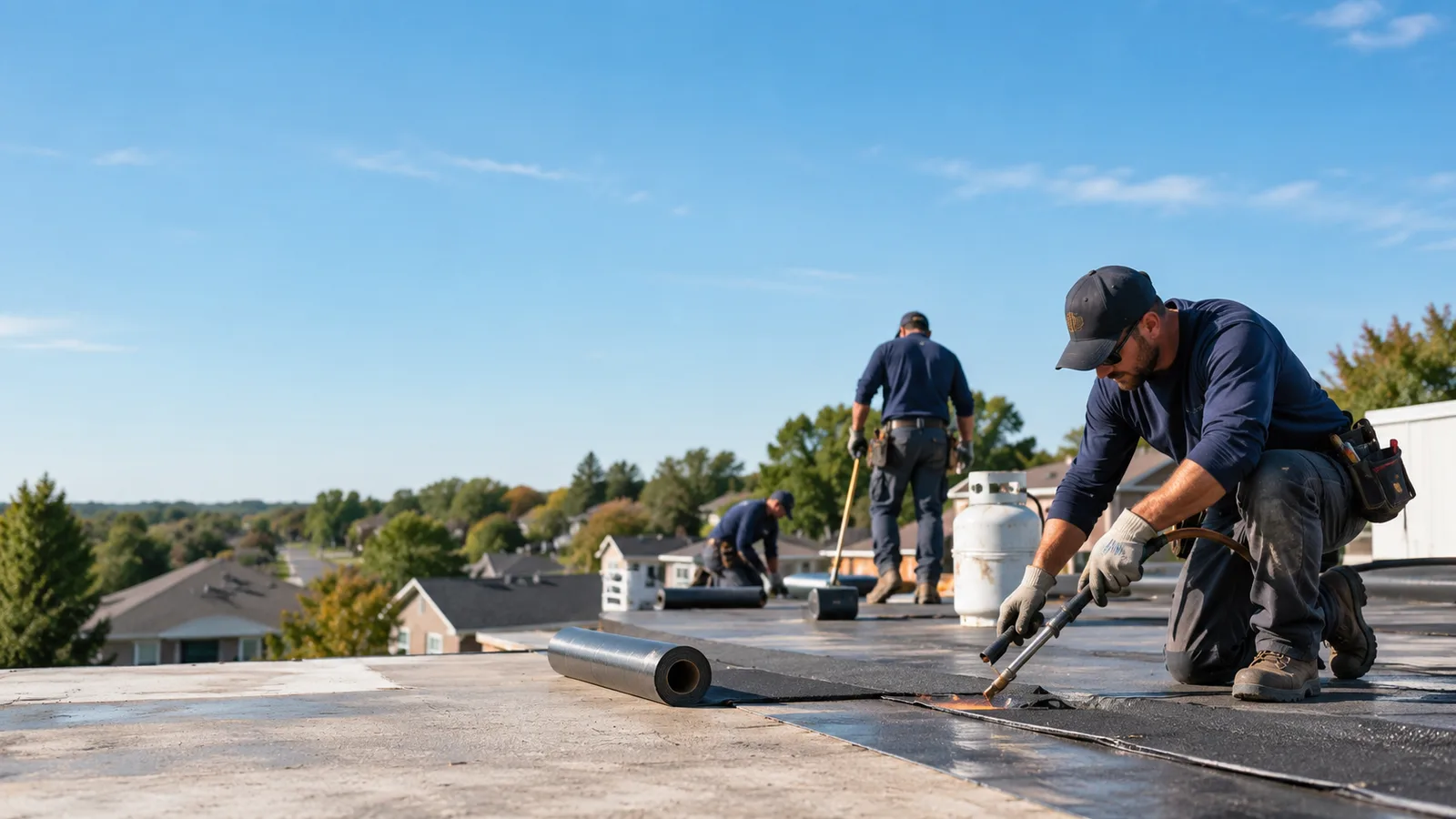 Flat Roof Leak Repair providers in Watts, OK